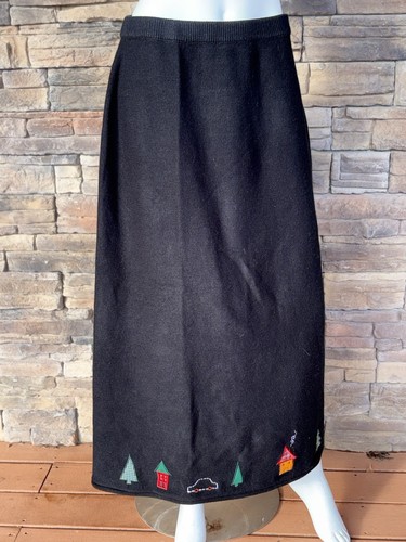 The Quacker Factory Engel Strick L Maxirock & Top Pullover Anzug Set Weihnachten - Bild 5 von 7