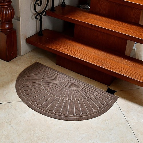 Morning View Half Round Door Mat Indoor Half Circle Entrance Rugs Outdoor Hal... - Picture 4 of 7