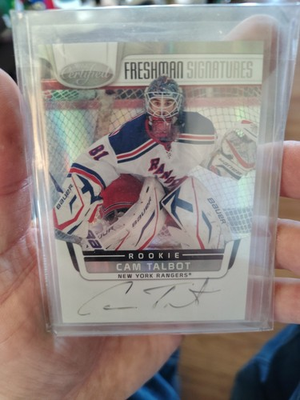 #ad #ad 2011 12 Panini Certified Freshman Signatures Cam Talbot #190 AU RC $9.50