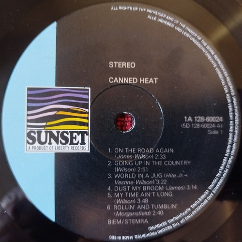 CANNED HEAT (with JOHN LEE HOOKER) ** Canned Heat ** HOLLAND 2-LP - Bild 3 von 7