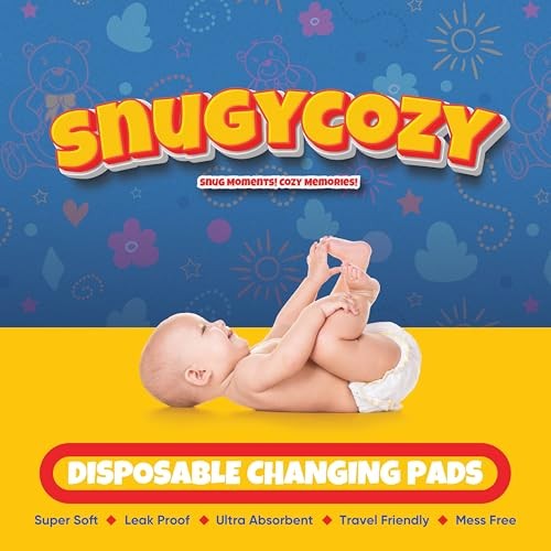 100 Pack Disposable Baby Changing Pads 17 X 13 Inches, Super Absorbent - Picture 2 of 7