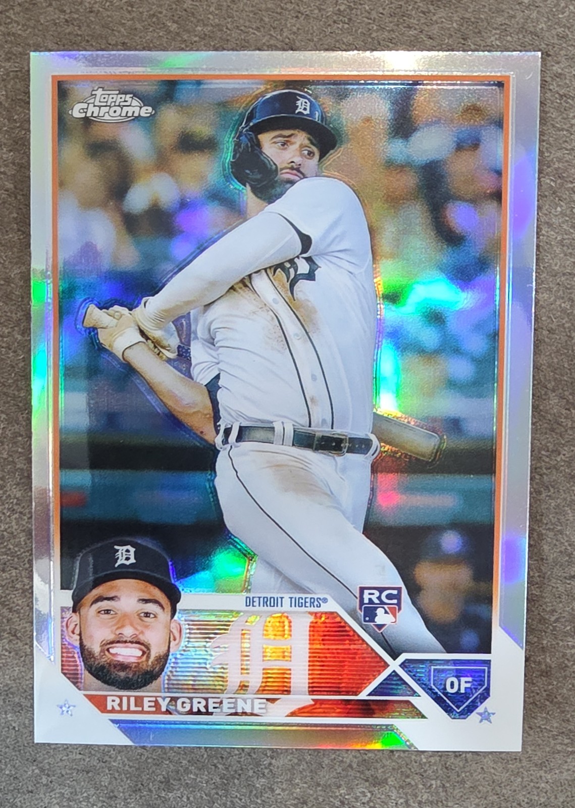 2023 Topps Chrome - Riley Greene #182 Refractor (RC)