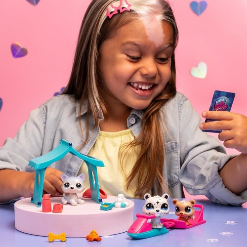 Littlest Pet Shop - Snowy Day Play Pack - LPS Gen 7, Authentic Mystery... - Picture 7 of 11