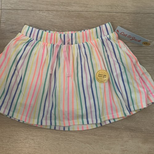Girls, Cat & Jack, Skort, Multicolored, Striped NWT! - Picture 1 of 3