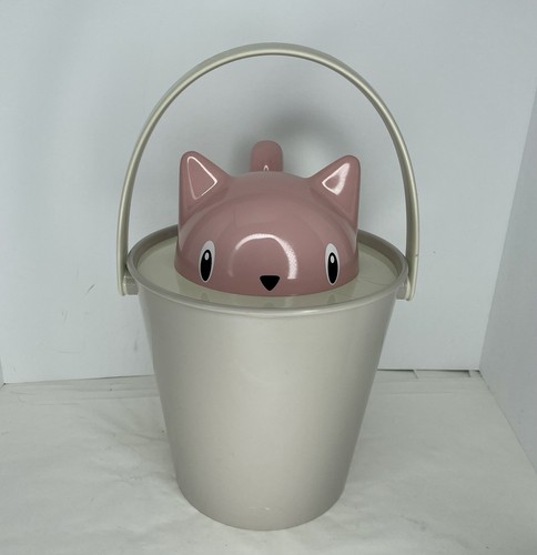 United Pets Contenitore Porta Cibo per Gatti Rosa con Coperchio e Scoop Stefano Giavannoni - Foto 2 di 12