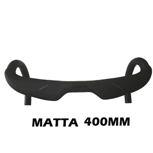 Carbon Road Bike Handlebar 130mm Drop 380-440mm Width Internal Cable Routing - Picture 8 of 40