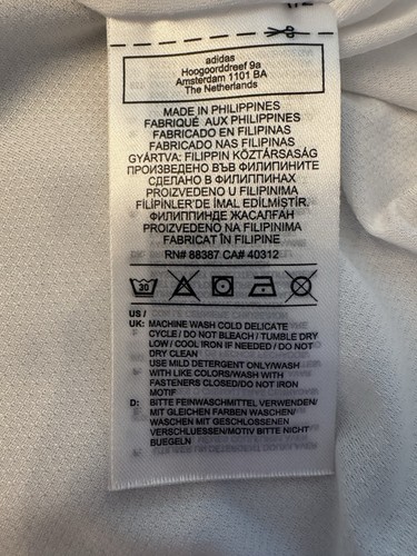 Adidas Herren XL Axis Windjacke FT2716 weiß/schwarz Farbblock Kapuze Taschen neu ohne Etikett - Bild 19 von 23