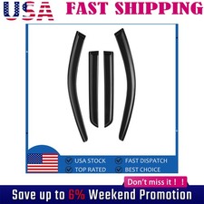 For 11-24 Dodge Durango Window Visor Vent Sun Rain Deflector Guard 4PCS 4pcs