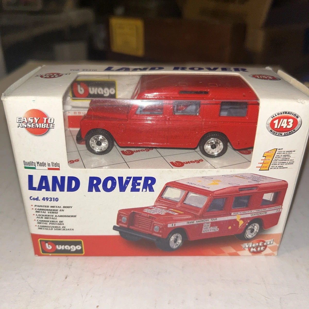 BBurago Diamond Collection Range Rover Sport Olive Green Metallic 1:18 - De