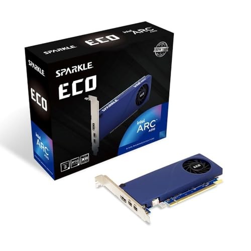 SPARKLE Intel Arc A310 ECO 4GB GDDR6 Low Profile Graphics Card 50W GPU HDMI - Picture 7 of 11