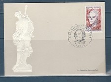 carte 1er jour Beaumarchais 75 Paris 1967