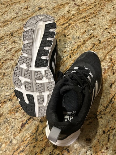Adidas Speed Trainer 5 Baseball Turf Shoes Men’s US 8.5 Black/White - Picture 4 of 6