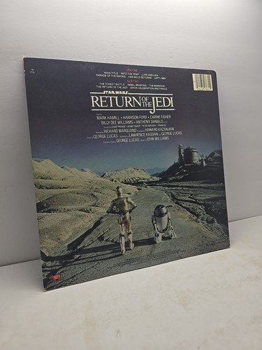 STAR WARS:RETURN OF THE JEDI-THE ORIGINAL MOTION PICTURE SOUNDTRACK VINYL RECORD - Picture 3 of 7