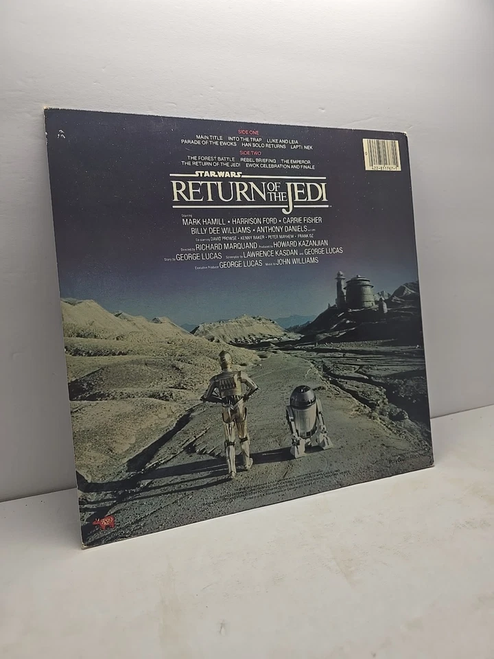 STAR WARS:RETURN OF THE JEDI-THE ORIGINAL MOTION PICTURE SOUNDTRACK VINYL RECORD - Image 3 of 4
