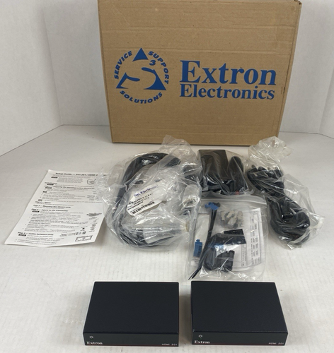 EXTRON DVI HDMI 201 TX/RX 60-806-01 TRASMETTITORE RICEVITORE ULE4-7 - Foto 4 di 9