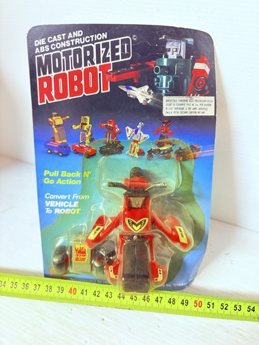 MOTORIZED ROBOT PULL AND BACK TRASFORMABILE INTERCHANGER - Picture 1 of 7