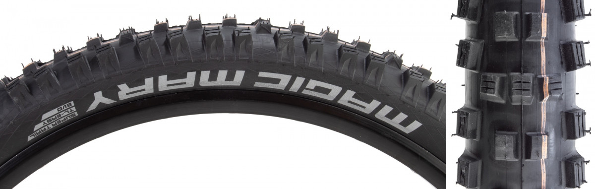 Шина Schwalbe Magic Mary - 27,5 x 2,8, Бескамерная, Складная, Черная, Evolution