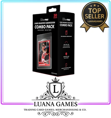 Ultra Pro Card Grading Combo Pack Semi Rigid & Easy Grip Sleeves for PSA BGS
