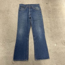 Vintage 90s Levi  s 517 Jeans Men's 31 Bootcut Orange Tab Denim Pants Made USA