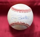 Jim Beattie Autograph American League OAL Signed Baseball