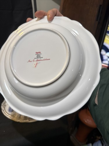 spode stafford flowers Large Round Covered Vegetable 6 1/2x 11 1/2 In - Picture 13 of 16