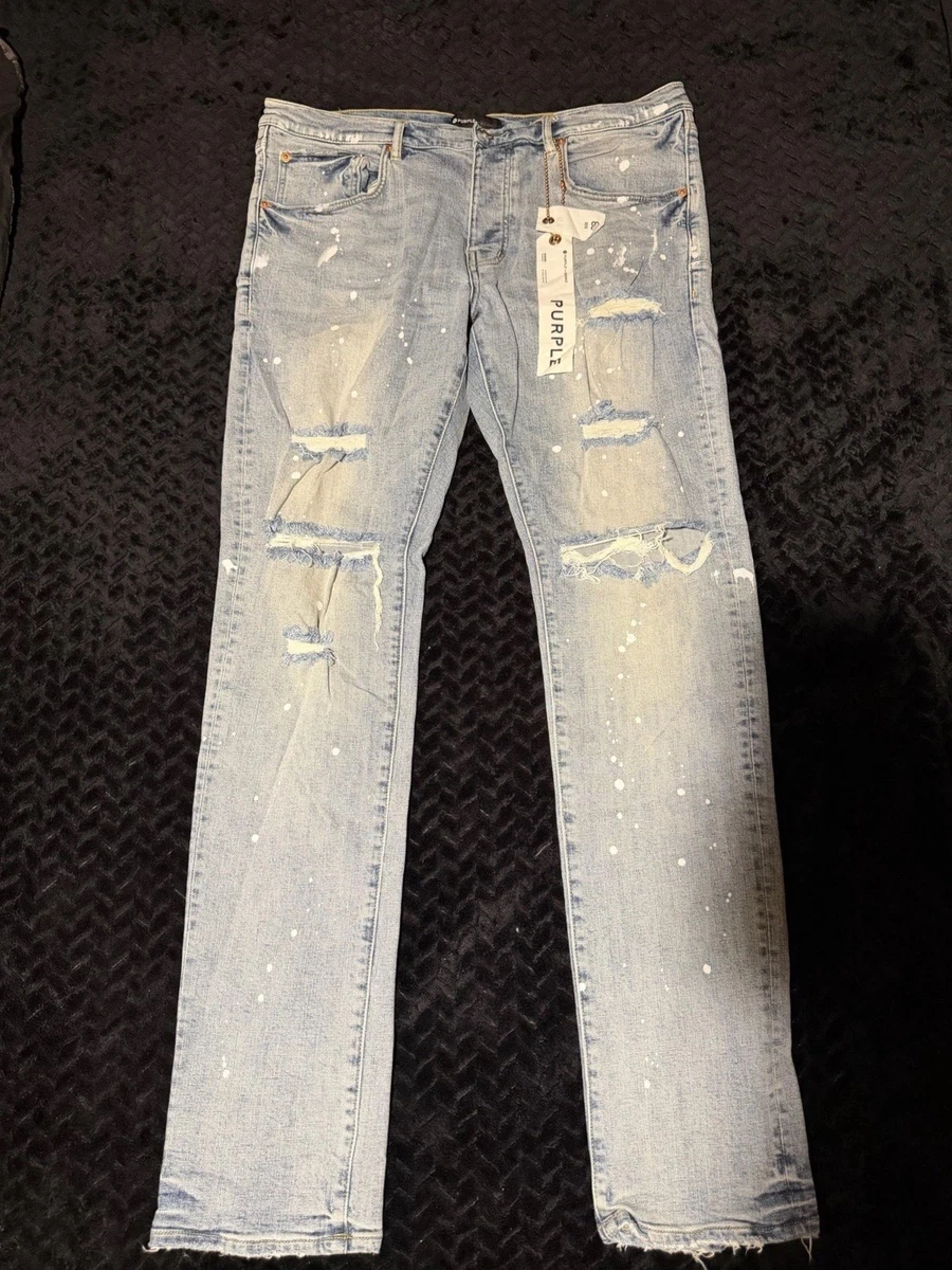 Purple Regular Size Jeans for Men for sale | eBay