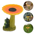  Outdoor Garden Decor Bird Bathtub Feeder for Outdoors Feeders outside
