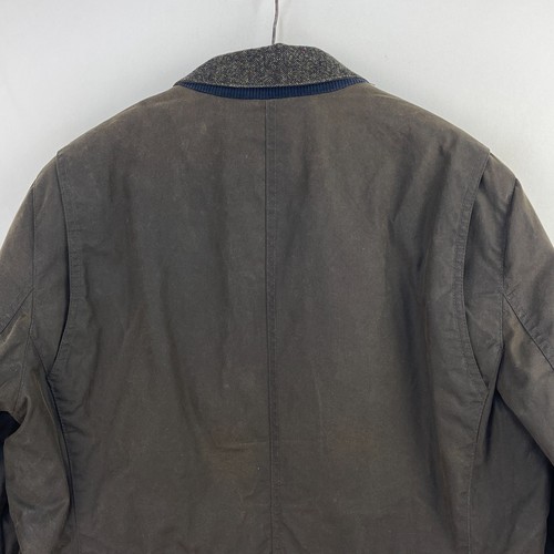 Boden Wax Engineer Jacket Mens Medium Brown Olive Chore Utility Shooting Sports - Picture 6 of 15
