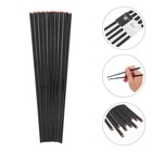 5 Pairs Essstäbchen Metall Spülmaschinenfest Kochen Des Essstäbchens
