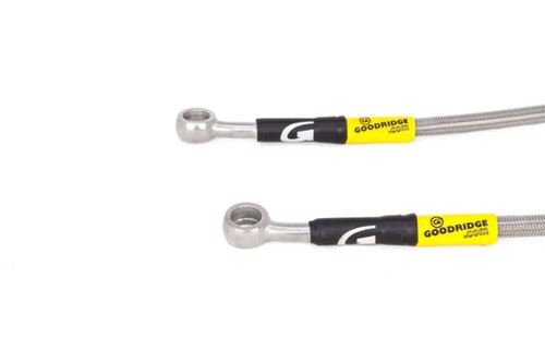 Goodridge Stainless Brake Lines (09-13 Honda Fit Base/Sport) - Picture 3 of 6