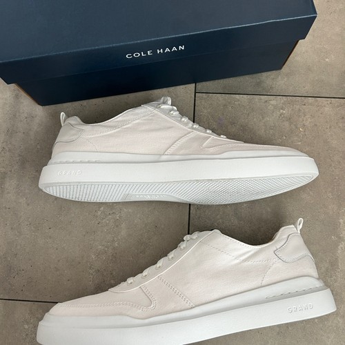 NEW Cole Haan white GrandPro Rally Canvas Sneaker 13M - Picture 3 of 10