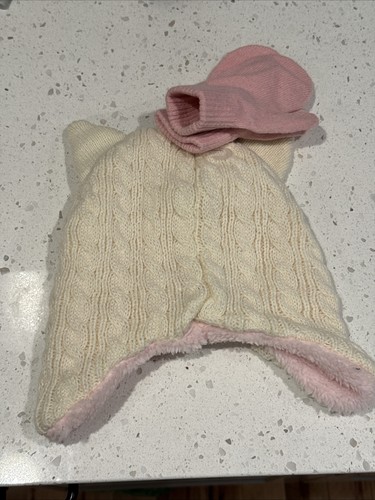 Gabby's Dollhouse Little Girls Cat Ear Hat & Pink Mittens Set Cat - Picture 4 of 6