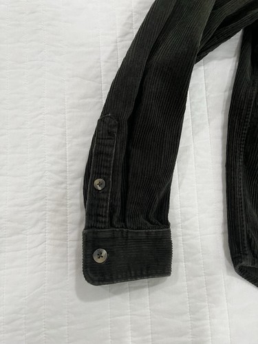 Camisa GAP De Colección Para Hombres Talla Grande Verde Pana Abotonada Cazadora Bolsillos Pesada - Imagen 3 de 8