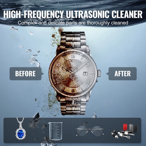 3L Ultrasonic Cleaner Cleaning Machine with Basket Heater and Timer 120W - Picture 6 of 12