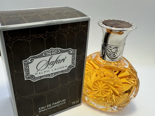 Perfume Ralph Lauren Safari para mujer de colección 2,5 oz 75 ml EDP descontinuado nuevo en caja - Imagen 2 de 10