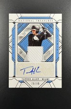 2022 Panini National Treasures Diamond Autographs #28 Tanner Allen Auto /99