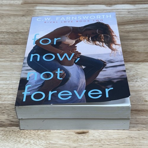 Kiss Now, Lie Later & For Now, Not Forever by C. W. Farnsworth 2 Paperback Books - Foto 7 di 12