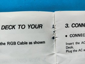 Notice Manuel Console NES Control Deck (FRA Fran&ccedil;ais) N&deg;2