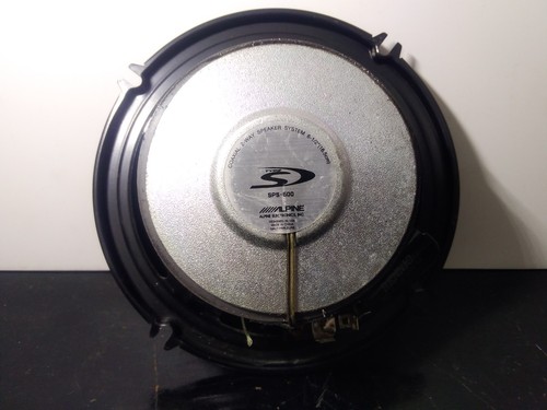Alpine SPS-600 Speaker 2-Way 6.5" * ONE SPEAKER * DAMAGED * - Picture 2 of 4
