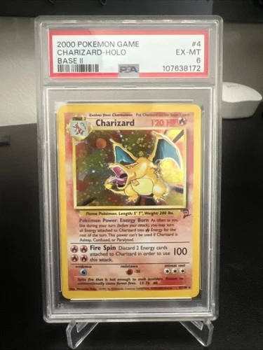 Base Set 2 Charizard PSA 6