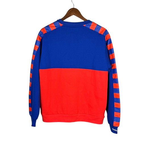 New York Knicks NWT Womens M Mitchell & Ness Scorer Fleece Crew Neck Sweatshirt - Picture 4 of 11
