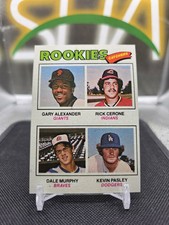 1977 Topps #476 Dale Murphy Rookie Card Braves