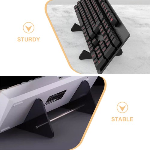 Keyboard Display Stand Office Riser Stands Keybord Storage Holder - 第 2/12 張圖片