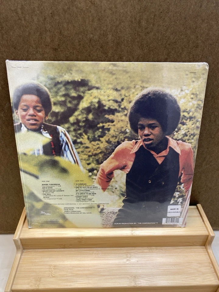 LP The Jackson 5 Maybe Tomorrow SEALED  33 1/2 Rpm 1971  NEW  Tamla Motown RARE - Image 2 of 4