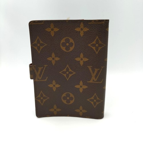 LOUIS VUITTON R20005 Agenda PM Monogram Brown Planner Cover From Japan - Picture 2 of 13