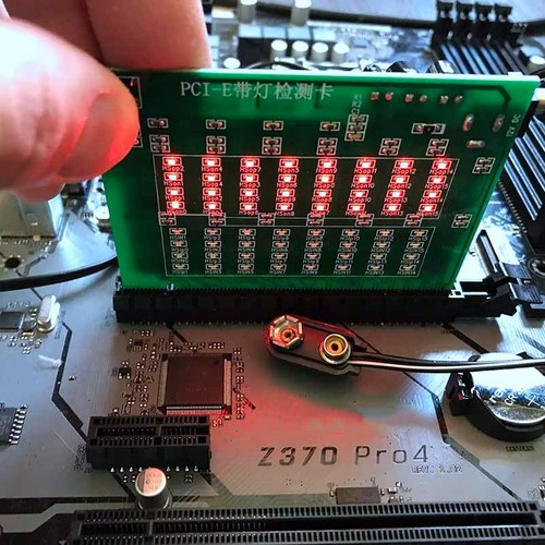 5X(PCI-E 16X 8X PCI Express Slot Tester Card for Motherboard Detect the8342 - Photo 4/6