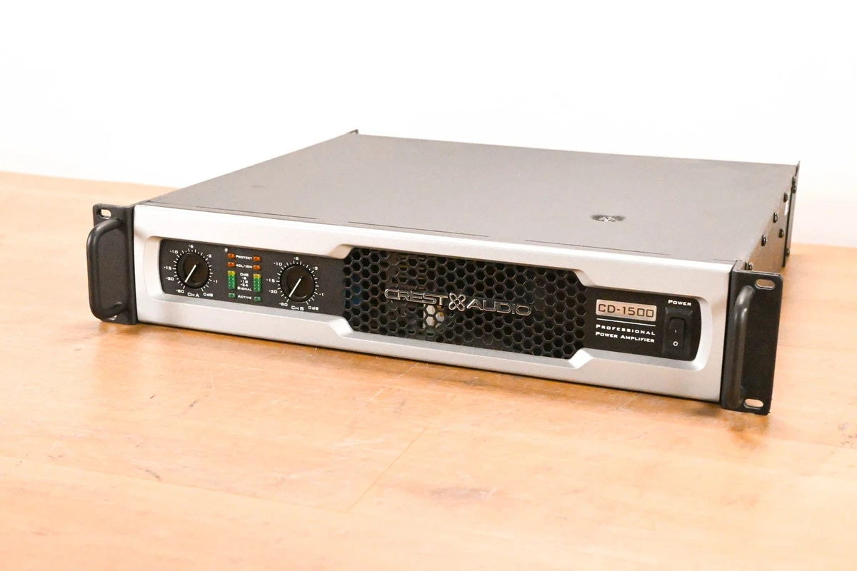 Crest Audio CD-1500 2-Channel Power Amplifier CG01Z4K | eBay