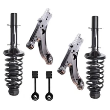 Front Strut with Coil Spring Assembly Control Arm Sway Bar For Volkswagen Jetta