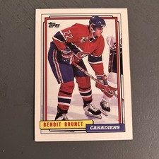 1999-00 Pacific Benoit Brunet 137 Montreal Canadiens Hockey Card