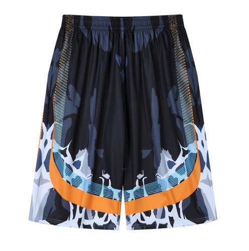2025 Men's Summer Basketball Quick Dry Wide Leg Loose Fit Cropped Pants Shorts - Picture 5 of 17